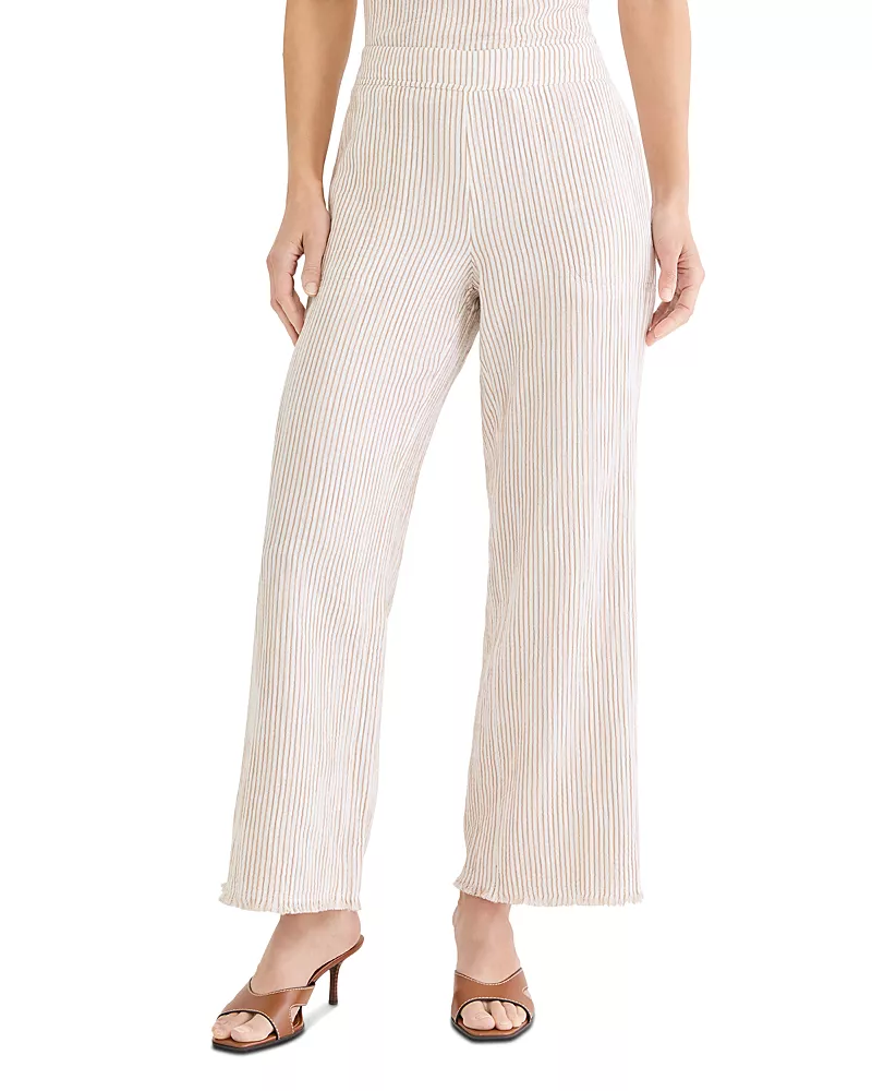 Nic+Zoe Plus Pinstripe Gauze Pants