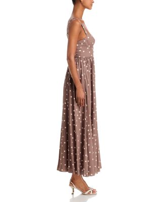 Rosette Maxi Dress