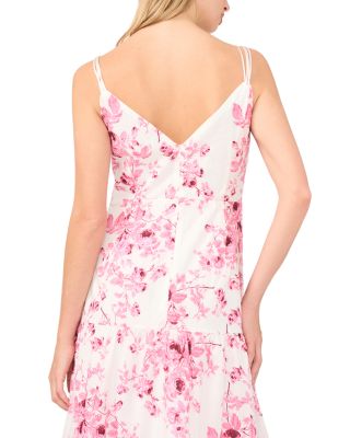 Twist Front Tiered Maxi Dress