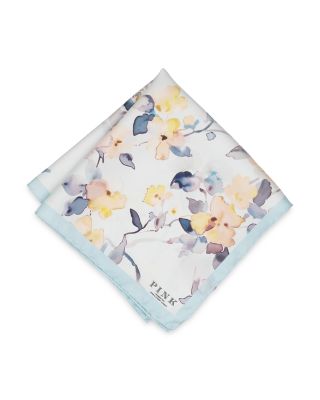 Flower Silk Pocket Square