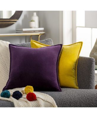Cotton Velvet Decorative Pillow