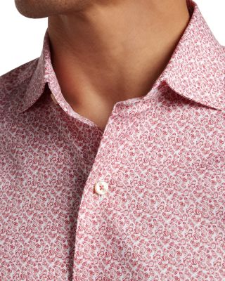 Micro Paisley Print Shirt