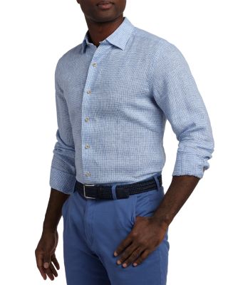 Linen Check Shirt