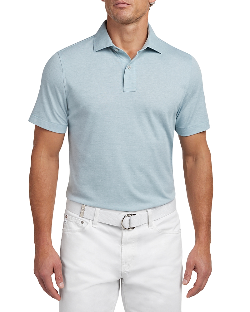 David Donahue Connery Cotton Polo Shirt