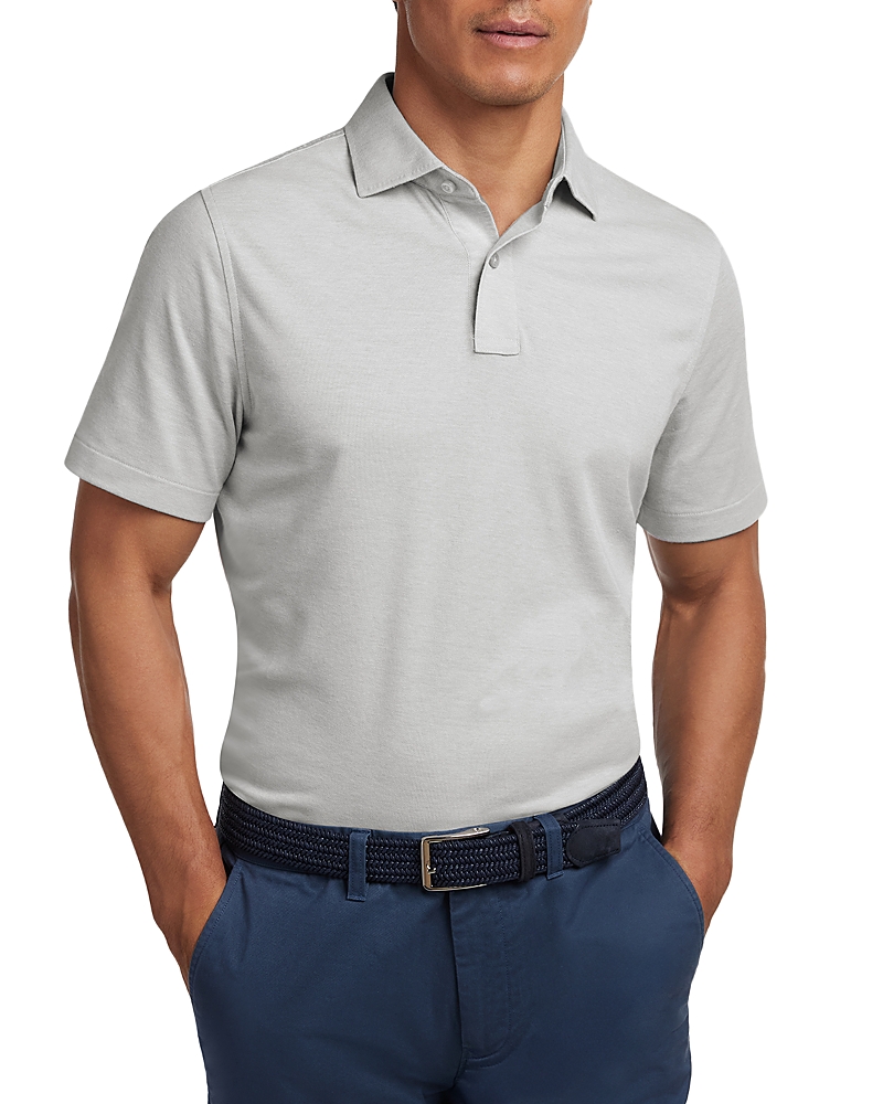 David Donahue Connery Cotton Polo Shirt