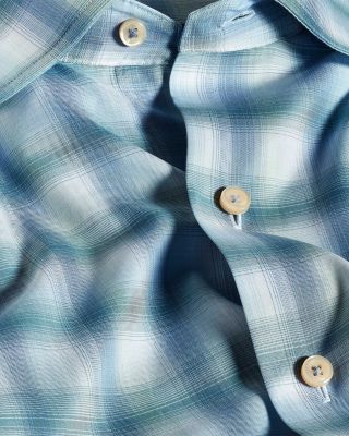 Ombre Twill Check Shirt