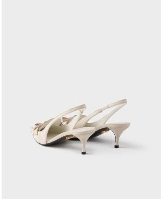  Women's Leather Slingback Pumps