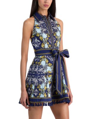 Lucy Sleeveless Mini Shirtdress