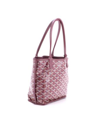 Mini Anjou Reversible Tote Coated Canvas