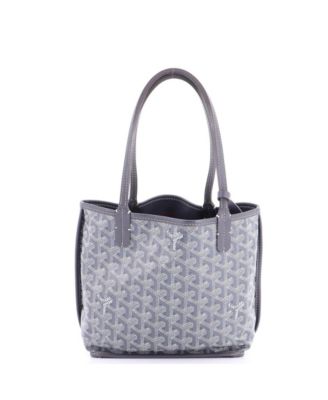 Mini Anjou Reversible Tote Coated Canvas