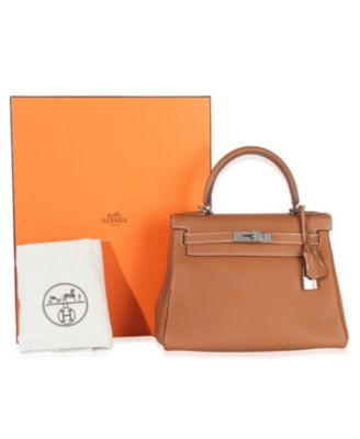 Kelly 28 Leather Handbag