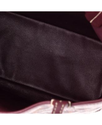 Mini Anjou Reversible Tote Coated Canvas