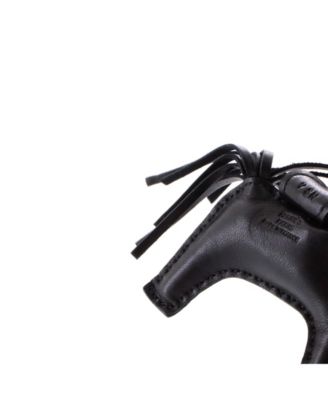 PM So Black GriGri Rodeo Bag Charm Leather