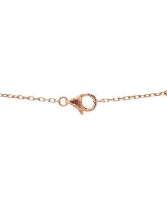 Juste un Clou Pendant Necklace 18K Rose Gold and Pave Diamonds ,16.25"