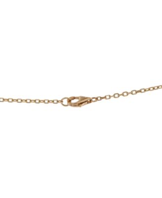 Love Interlocking Pave Necklace 18K Gold and Diamonds ,16"