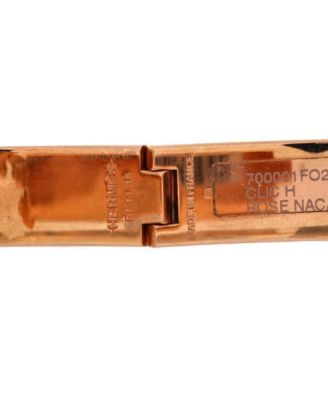 Narrow Clic H Bracelet Enamel