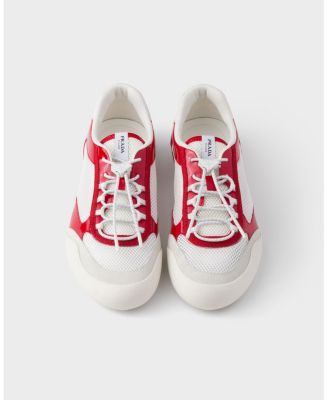 Men's Speedrock Patent Leather and Mesh Fabric Sneakers