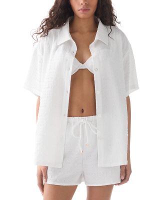 Short Sleeve Cover Up Shirt