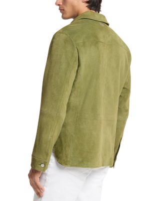 Suede Shirt Jacket