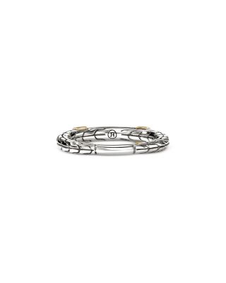 14K Yellow Gold & Sterling Silver JH Essentials Diamond Band