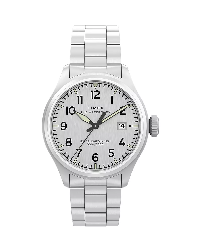 Timex Waterbury Ace Watch, 41mm