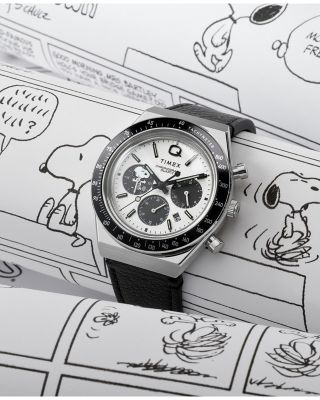 Timex Q Timex x Peanuts Snoopy Chronograph, 40mm | Bloomingdale's