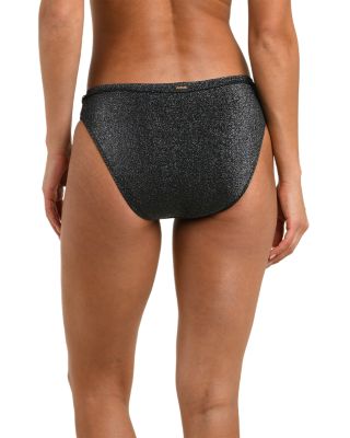 Krysta Sparkle Bandeau Bikini Top & Nicole Sparkle Classic Bikini Bottom