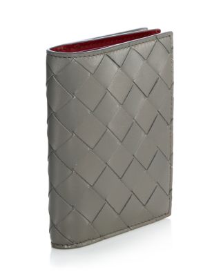 Intrecciato Leather Bifold Wallet