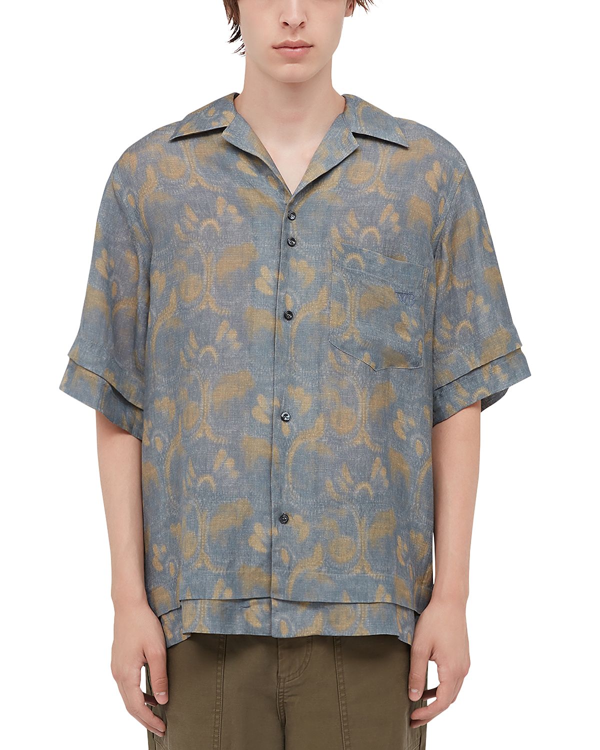 Wales Bonner Flora Bowling Shirt