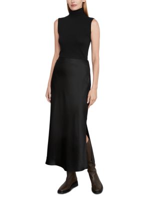 Side Slit Slip Skirt