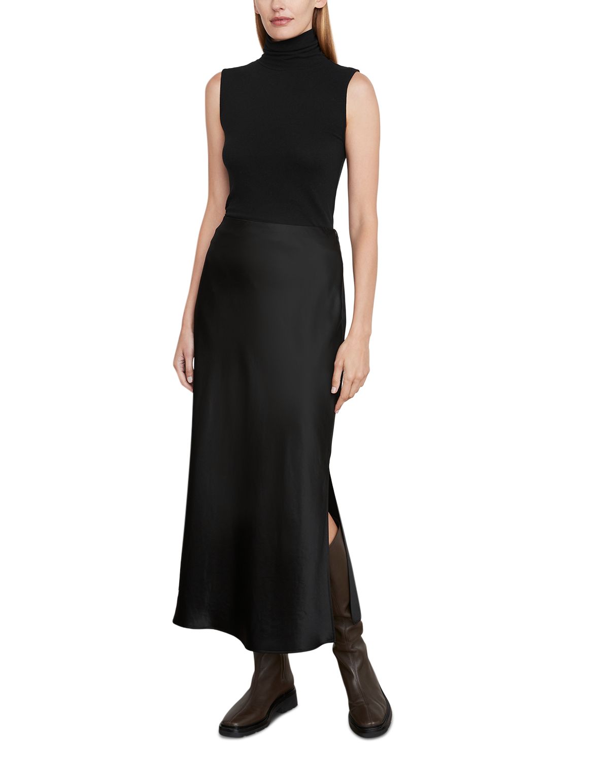 Side Slit Slip Skirt thumbnail 2
