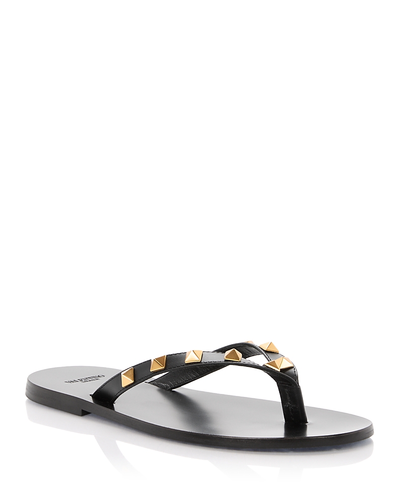 Valentino Garavani Women's Studded Thong Sandals