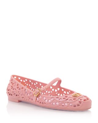 Women's PM Embellished Ballet Flats