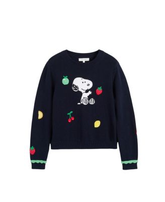  Women's Fruity Snoopy Sweater