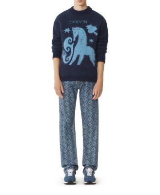 Lunar Year Jacquard Mohair Sweater