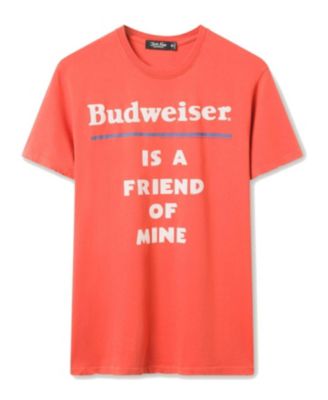  Unisex Budweiser is a Friend of Mine Vintage Tee