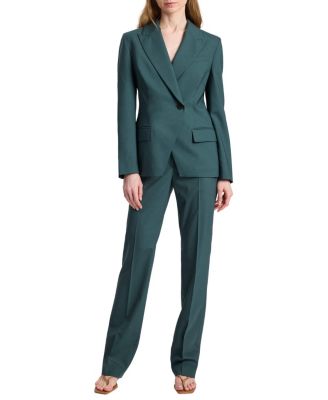  Malli Single Button Wool Stretch Jacket