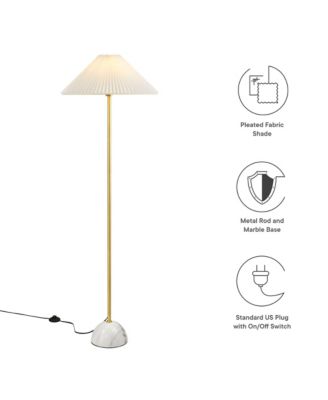  Illusion Marble Dome Floor Lamp