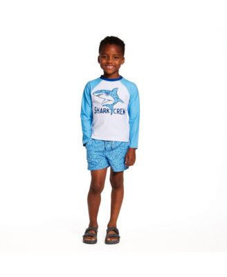 Boys' Long Sleeve Rashguard Set - Little Kid, Big Kid