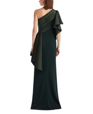  Santa Fe Draped Flounce Gown