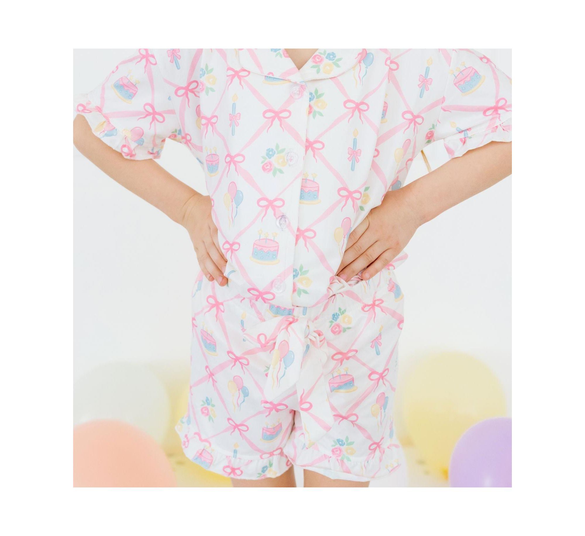 Girls' Birthday Girl Lounge Set - Little Kid, Big Kid — Image 4