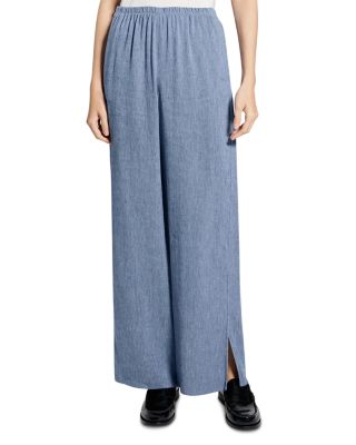 Split Hem Pull On Pants