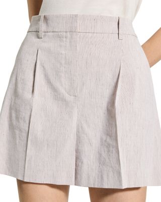 Fluid Pleated Shorts