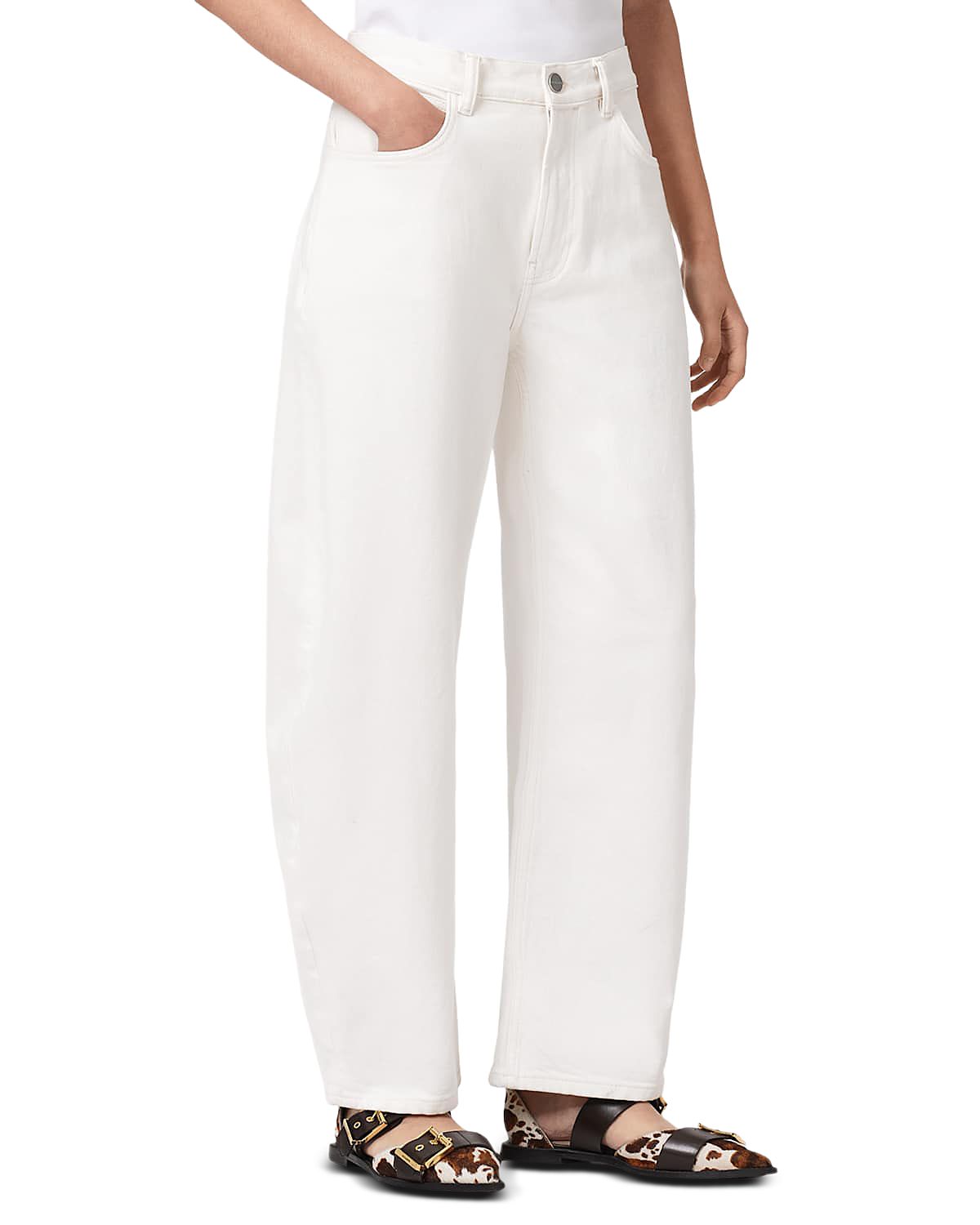 Allsaints Sadie High Rise Barrel Jeans