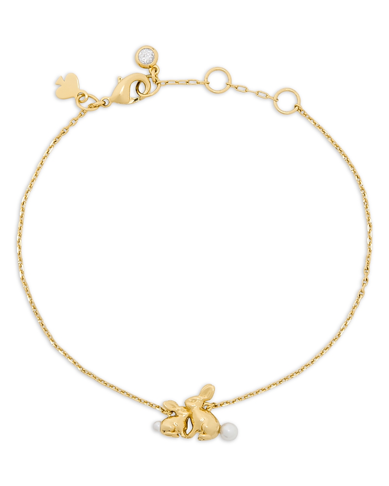 kate spade new york Love You, Mom Bunny Bracelet