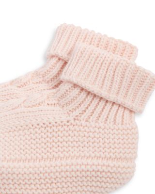 Unisex Cable Knit Bootie Socks - Baby