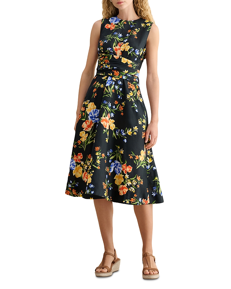Hobbs London Petite Twitchill Linen Dress