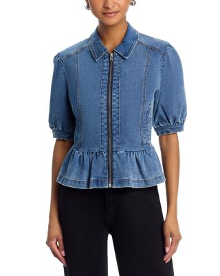 Delancy Jean Jacket in Denim