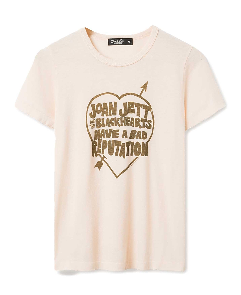Junk Food Clothing Women's Joan Jett Bad Reputation Original Tee
