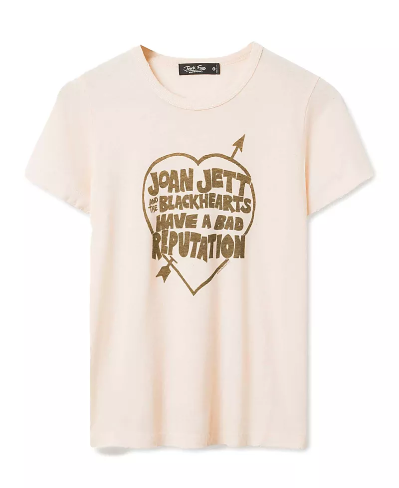 Junk Food Clothing Women's Joan Jett Bad Reputation Original Tee